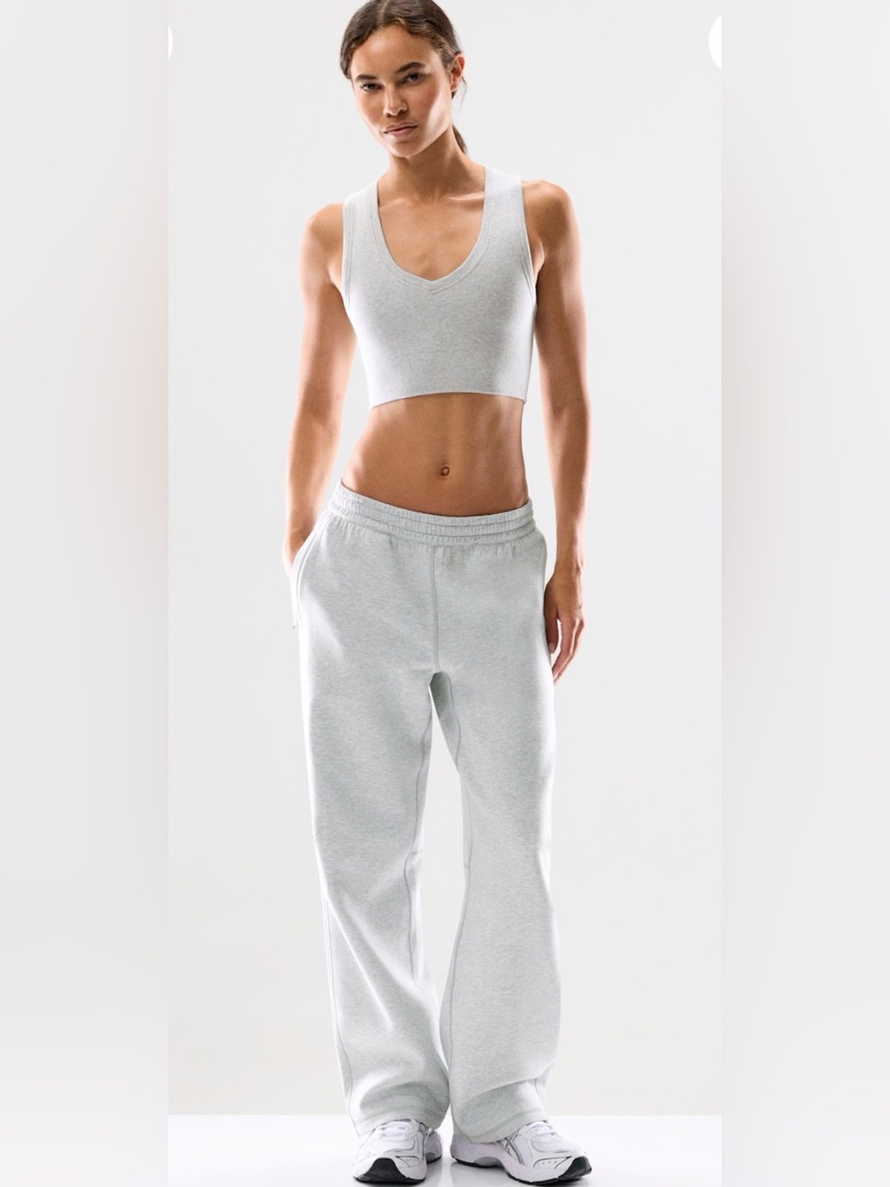 Aritzia Golden CottonMelt Soothe Tank – Size Small – Heathered Gray